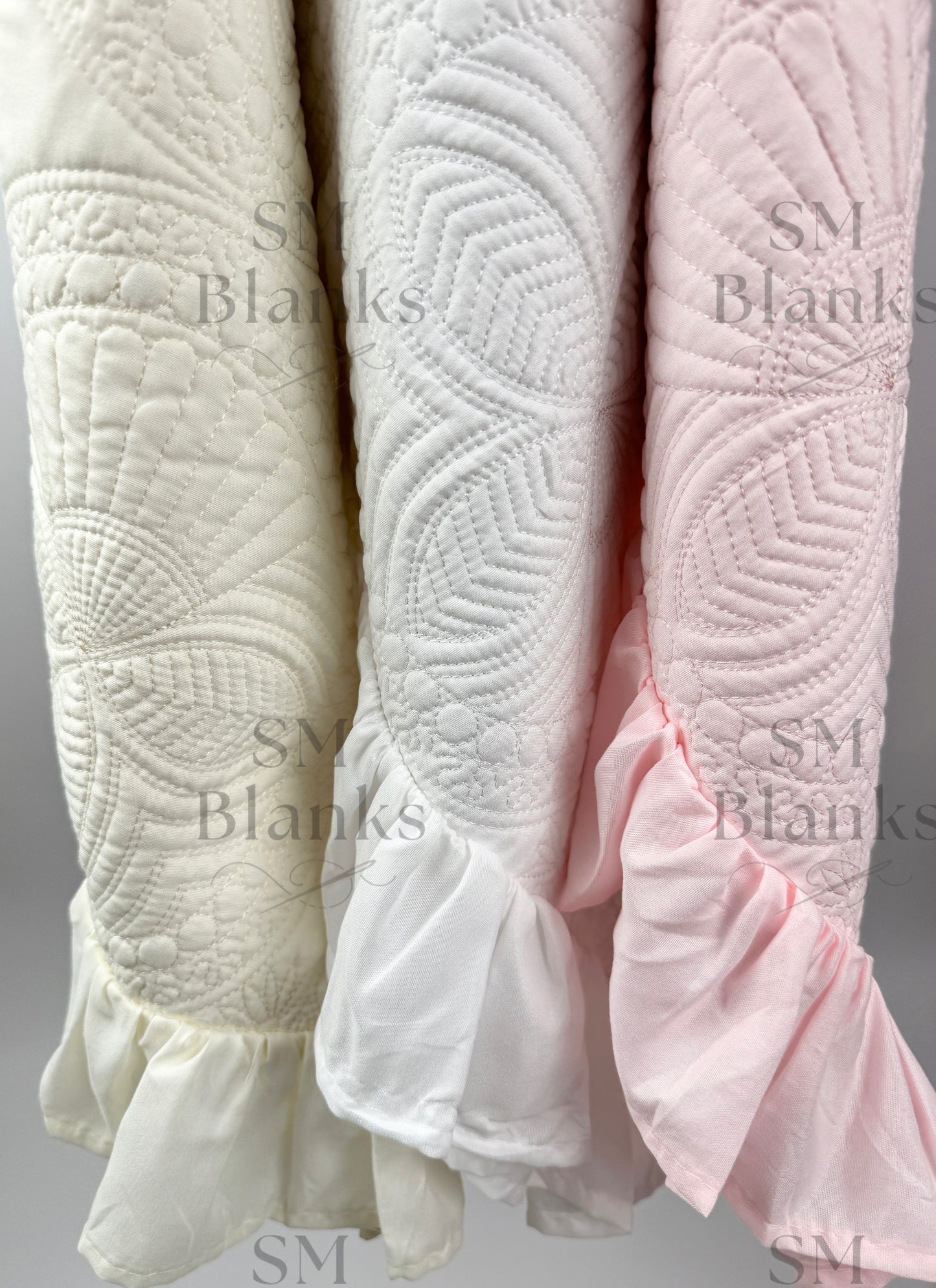 White Ruffle Heirloom Pillow Sham