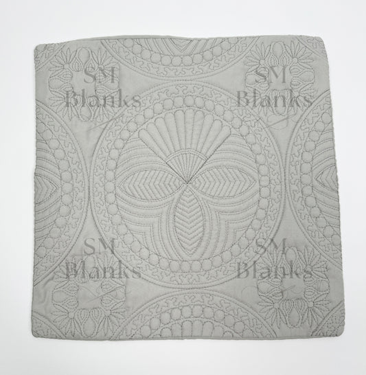 Gray Heirloom Pillow Sham