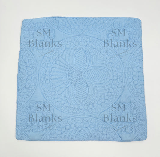 Cool Blue Heirloom Pillow Sham